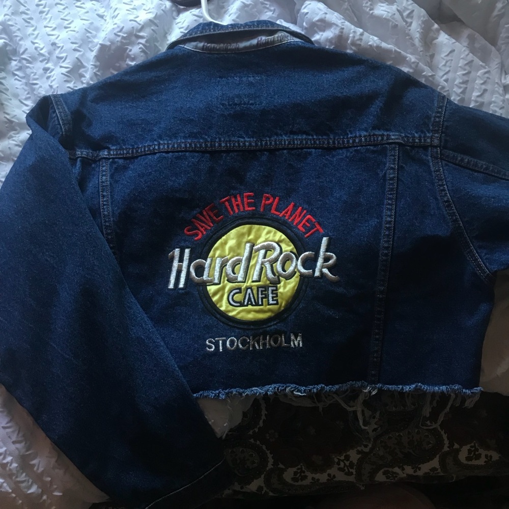Vintage Hard Rock Cafe Denim Jacket *Stockholm*
